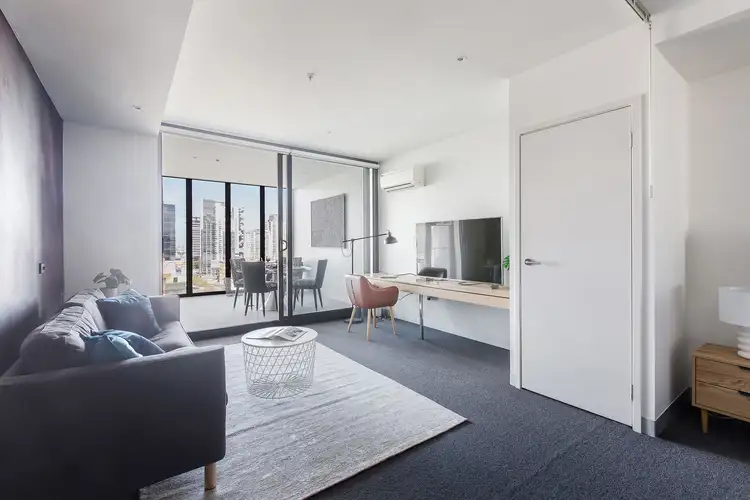 Main view of Homely apartment listing, 1402/565 Flinders Street, Melbourne VIC 3000
