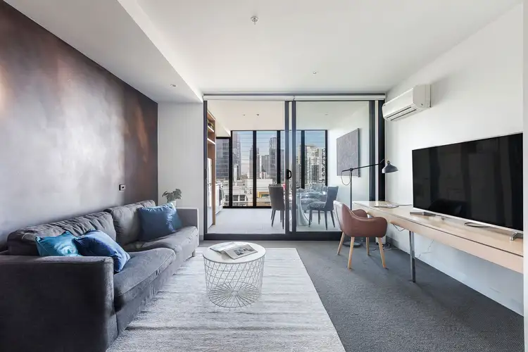 Second view of Homely apartment listing, 1402/565 Flinders Street, Melbourne VIC 3000