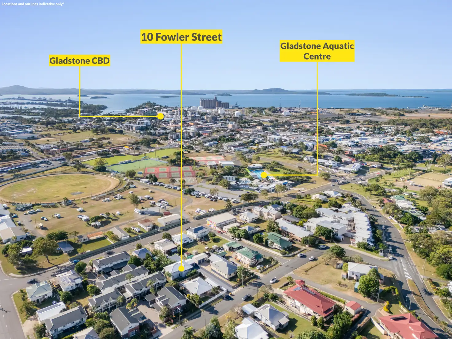 Main view of Homely house listing, 10 Fowler Street, West Gladstone QLD 4680