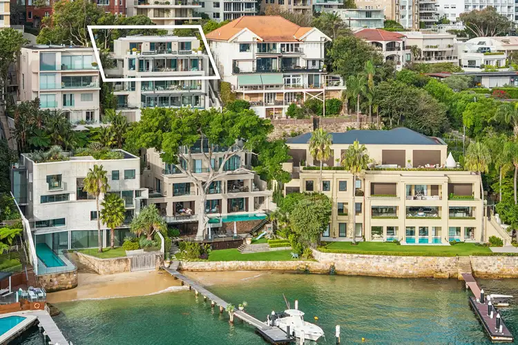 Second view of Homely apartment listing, 72B Wolseley Road, Point Piper NSW 2027
