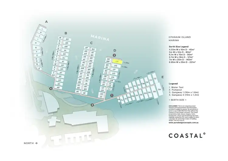 Second view of Homely land listing, Marina Berth CR Ephraim Island, Paradise Point QLD 4216