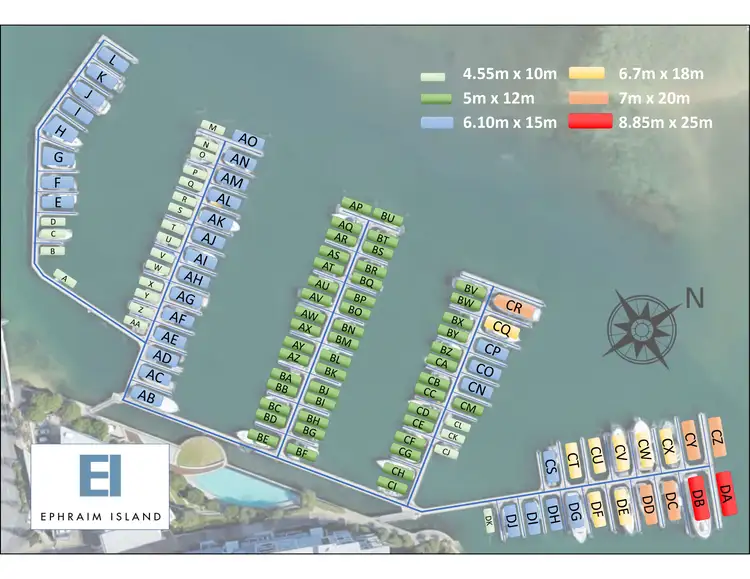 Third view of Homely land listing, Marina Berth CR Ephraim Island, Paradise Point QLD 4216