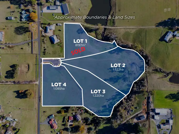 Main view of Homely land listing, Lots 1 - 4 Saroy Court, Sheffield TAS 7306