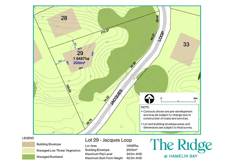 Fifth view of Homely land listing, LOT 29, 61 Jacques Loop - The Ridge Hamelin Bay, Hamelin Bay WA 6288