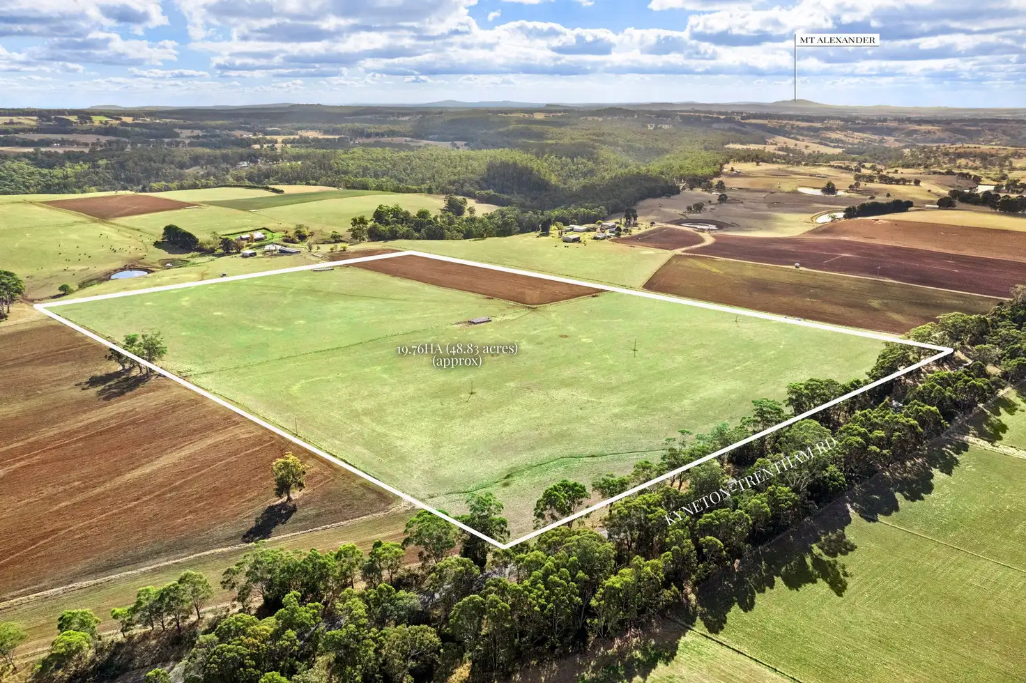 Main view of Homely land listing, 383 Kyneton-Trentham Road, Trentham VIC 3458