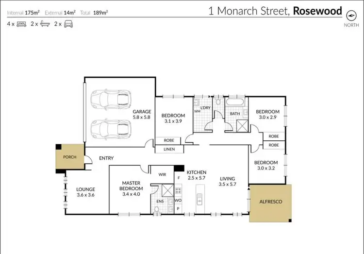 Third view of Homely house listing, 1 Monarch Street, Rosewood QLD 4340
