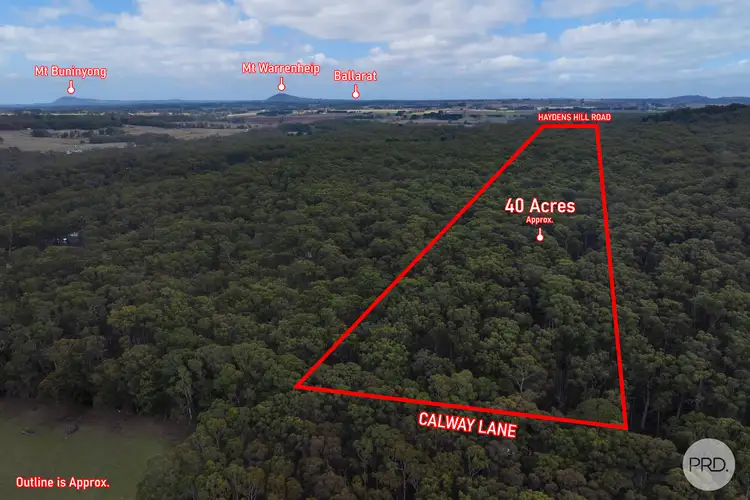 Main view of Homely land listing, Lot 4 Haydens Hill Road, Gordon VIC 3345