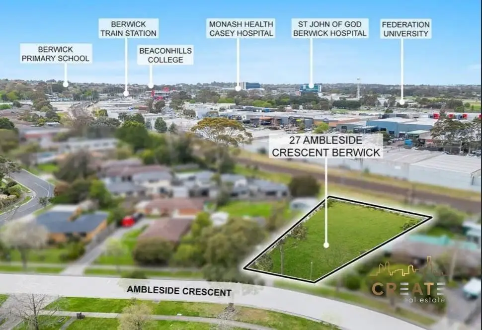 Main view of Homely land listing, 27 Ambleside Crescent, Berwick VIC 3806