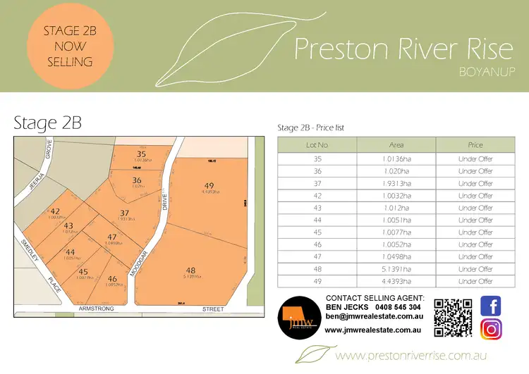 Second view of Homely land listing, Stage 2B Preston River Rise, Boyanup WA 6237