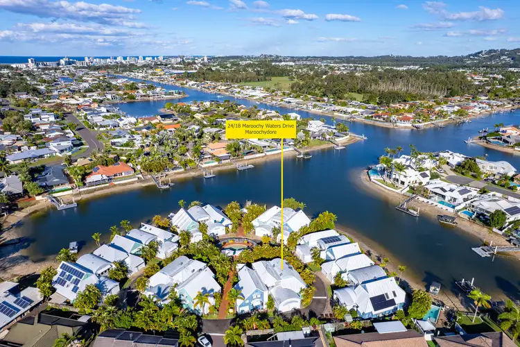 Second view of Homely unit listing, 24/18 Maroochy Waters Drive, Maroochydore QLD 4558