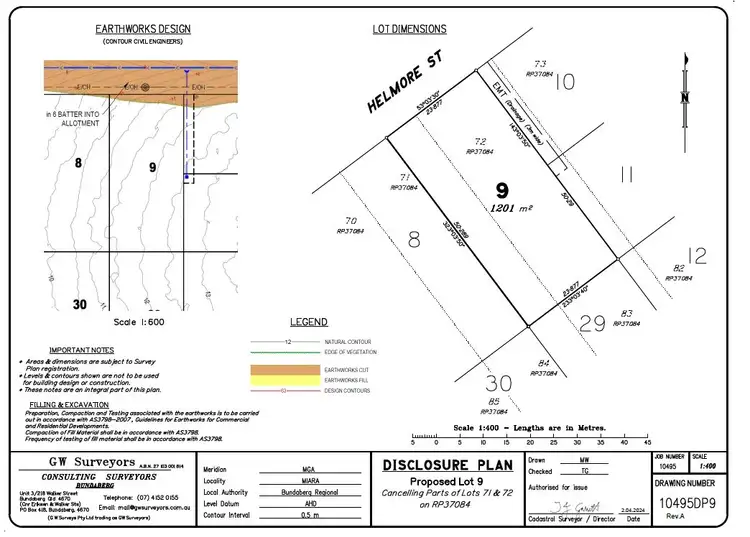 Second view of Homely land listing, Proposed Lot 9 Helmore Street, Miara QLD 4673