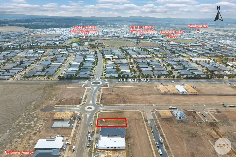 Second view of Homely land listing, 9 Westcott Drive, Lucas VIC 3350