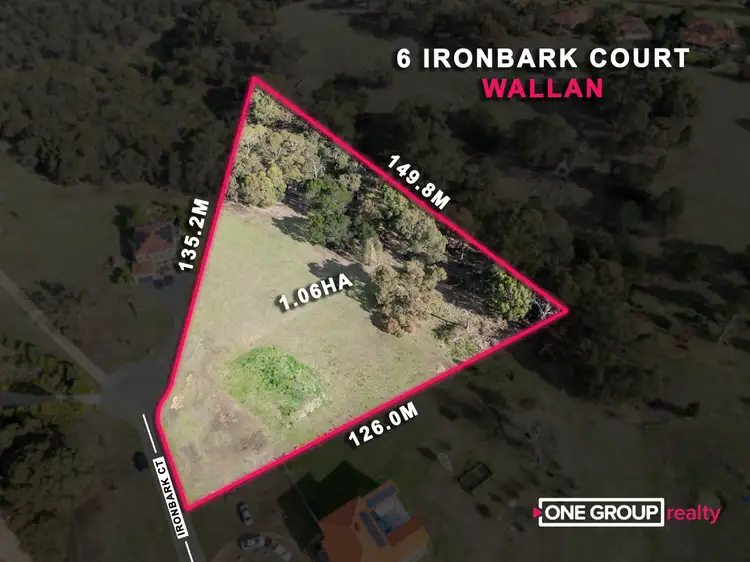 Main view of Homely land listing, 6 Ironbark Court, Wallan VIC 3756