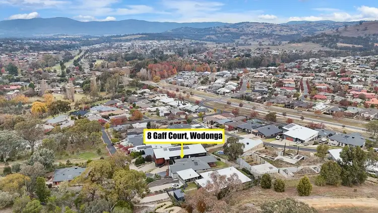 Third view of Homely house listing, 8 Gaff Court, Wodonga VIC 3690