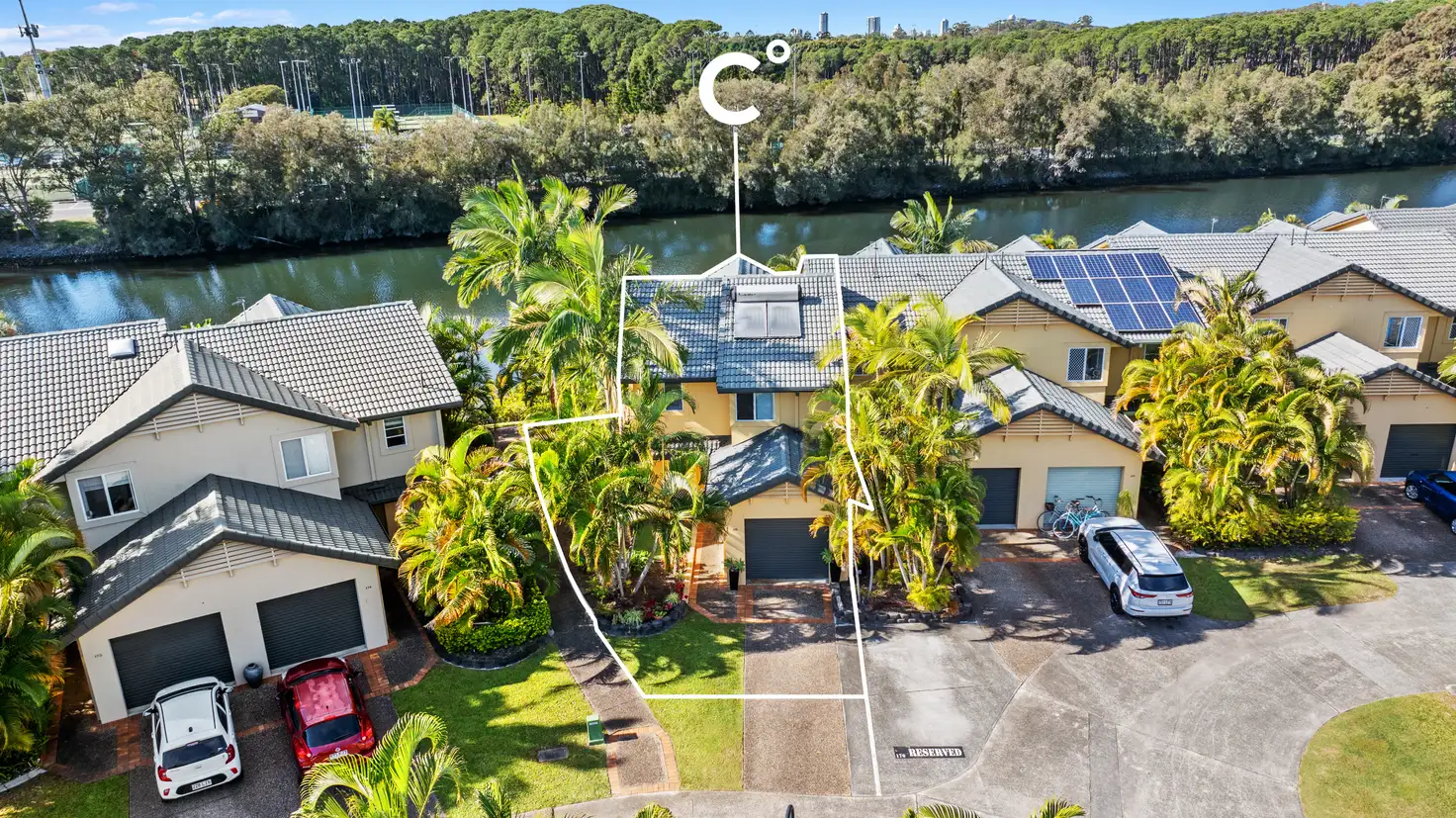Main view of Homely townhouse listing, 175/215 Cottesloe Drive, Mermaid Waters QLD 4218