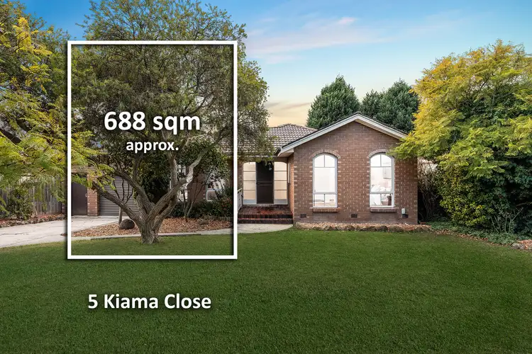 Main view of Homely house listing, 5 Kiama Close, Vermont South VIC 3133