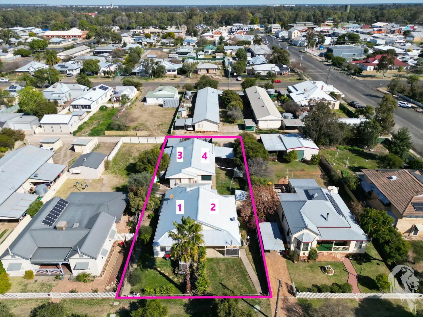 Main view of Homely block of units listing, 1-4/29 Nandewar Street, Narrabri NSW 2390