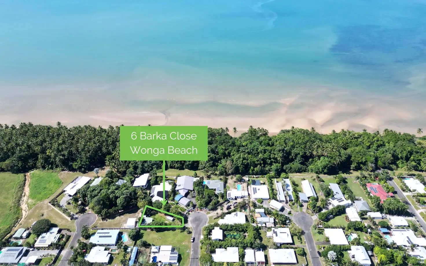 Main view of Homely land listing, 6 Barka Close, Wonga Beach QLD 4873