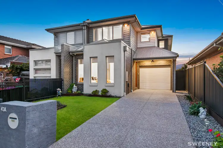 Main view of Homely townhouse listing, 43A Second Avenue, Altona North VIC 3025