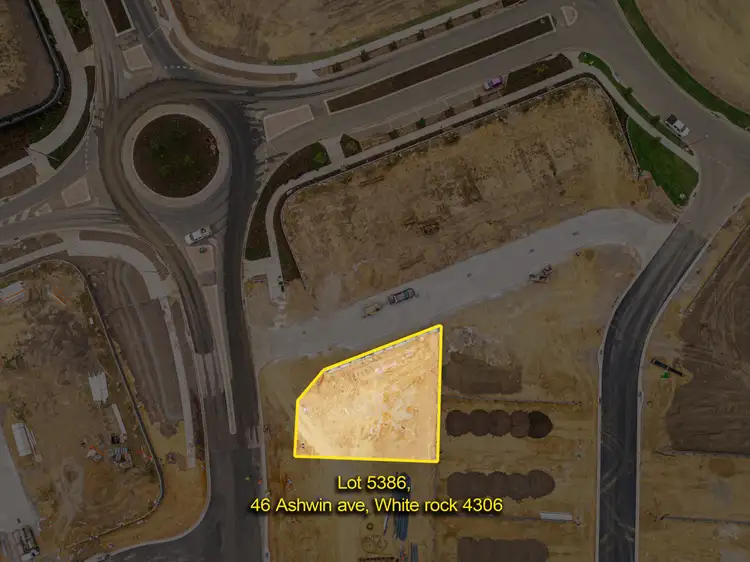 Third view of Homely land listing, LOT 5386, 46 Ashwin Avenue, White Rock QLD 4306