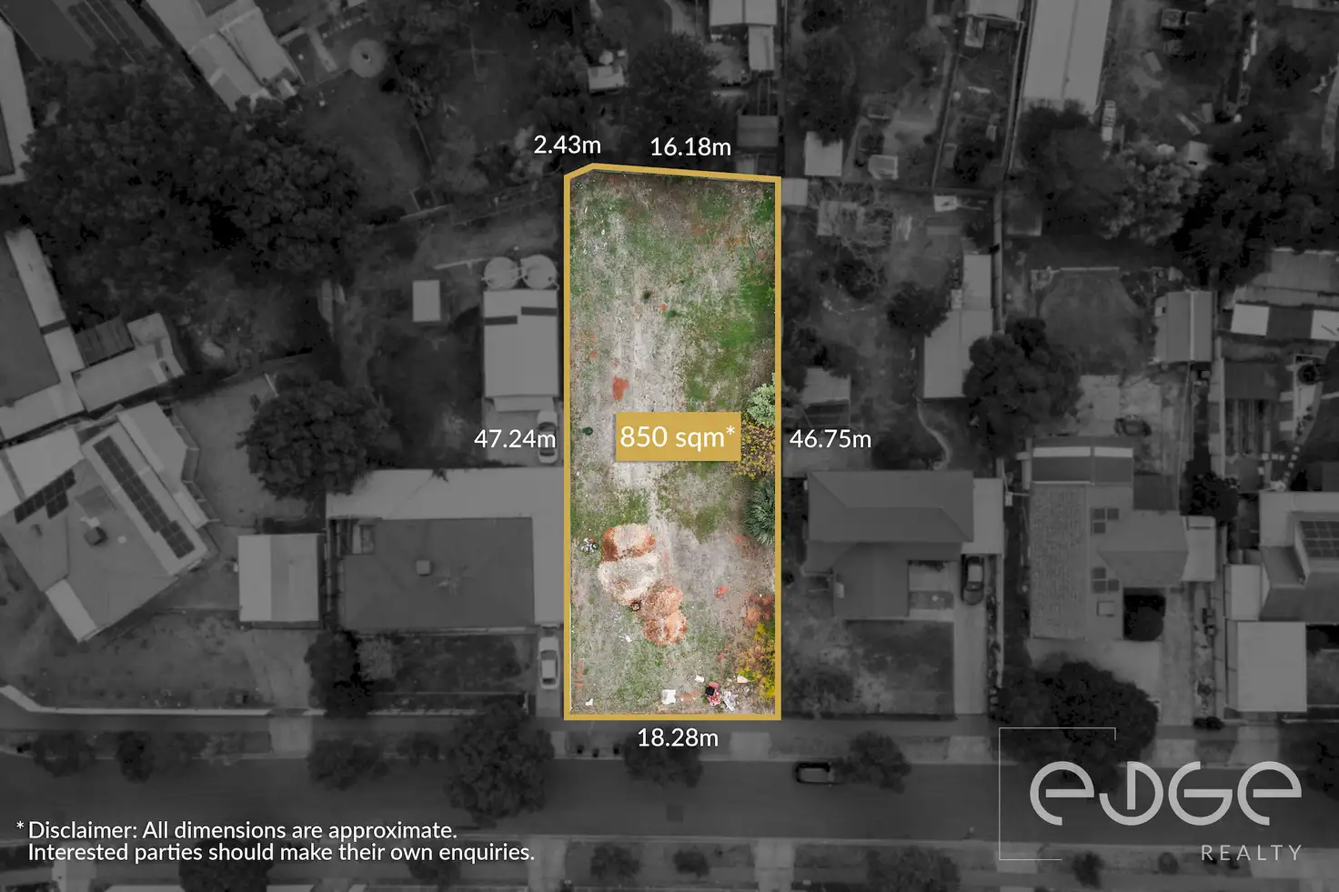 Main view of Homely land listing, 13 Ranger Street, Elizabeth Park SA 5113