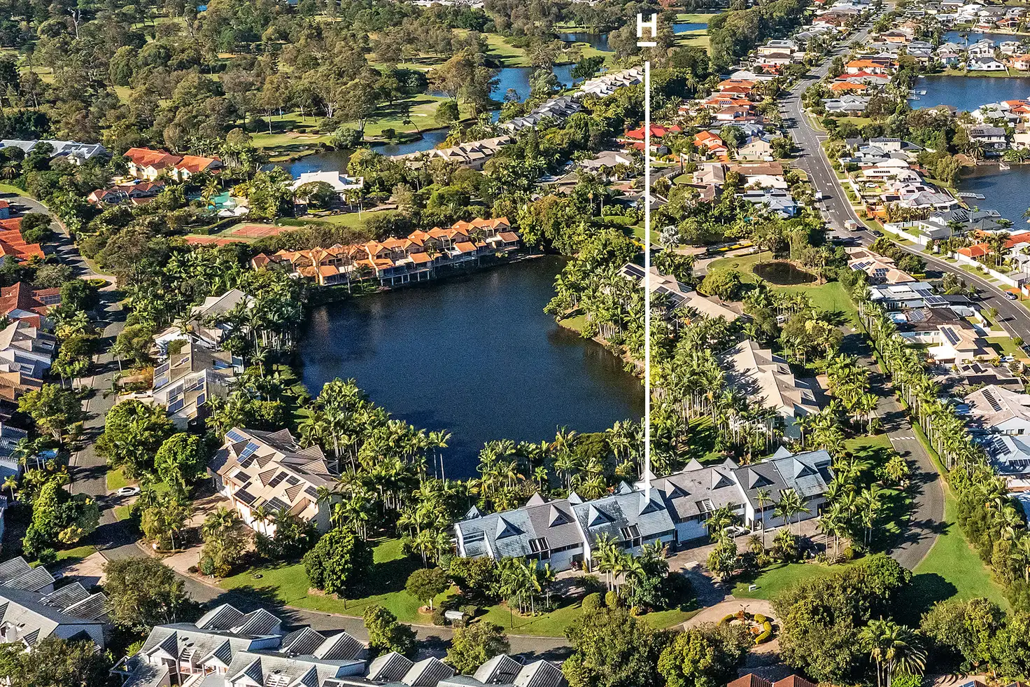 Main view of Homely villa listing, 5 Cranston/125 Santa Cruz Boulevard, Clear Island Waters QLD 4226
