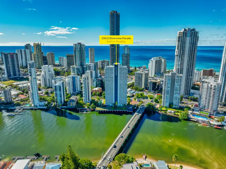 Third view of Homely apartment listing, 15B/2 Riverview Parade, Surfers Paradise QLD 4217