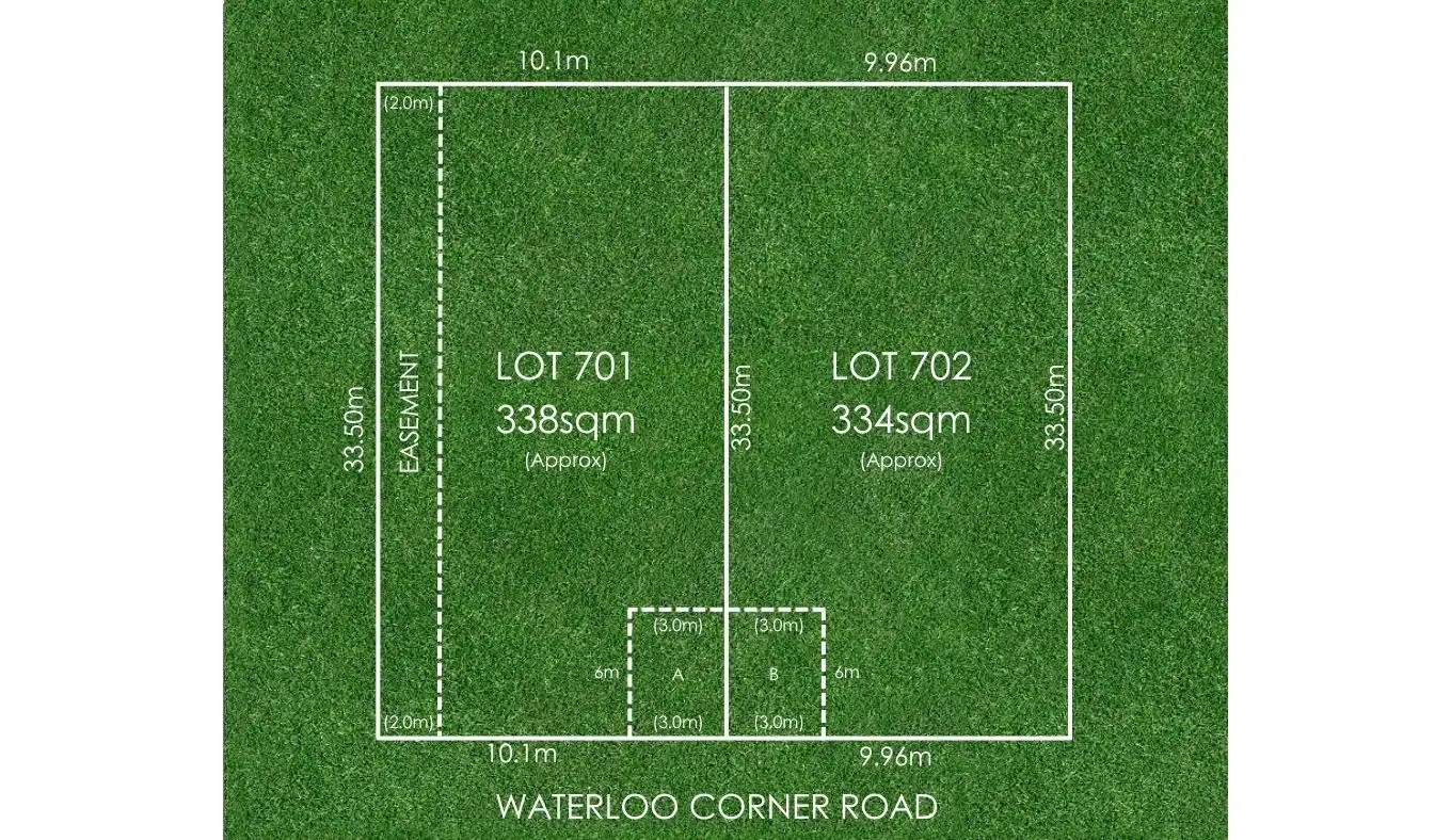 Main view of Homely land listing, LOT 701 & 702, 313 Waterloo Corner Road, Salisbury North SA 5108