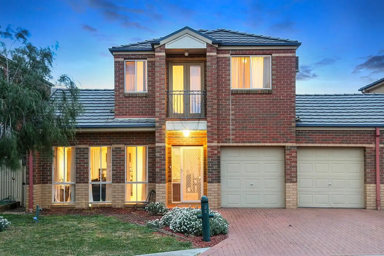 Main view of Homely townhouse listing, 34 Amberlea Circuit, Taylors Hill VIC 3037