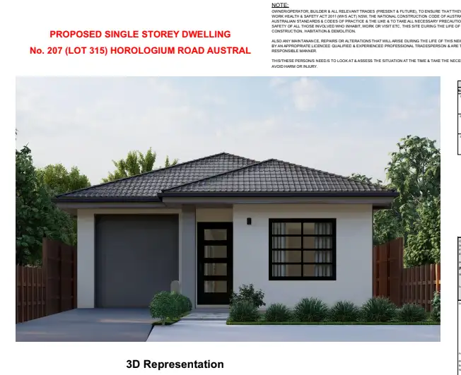 Second view of Homely land listing, 207 Horologium Road, Austral NSW 2179