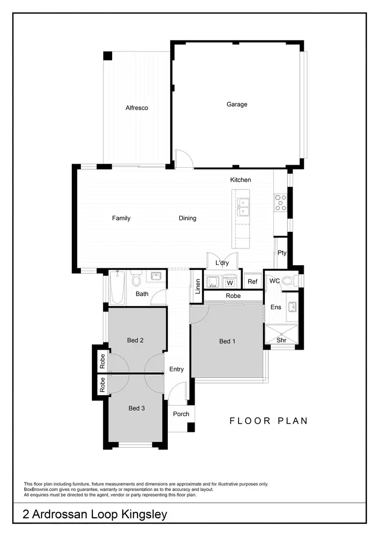 Third view of Homely house listing, 2 Ardrossan Loop, Kingsley WA 6026