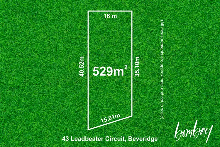 Main view of Homely land listing, 43 Leadbeater Circuit, Beveridge VIC 3753