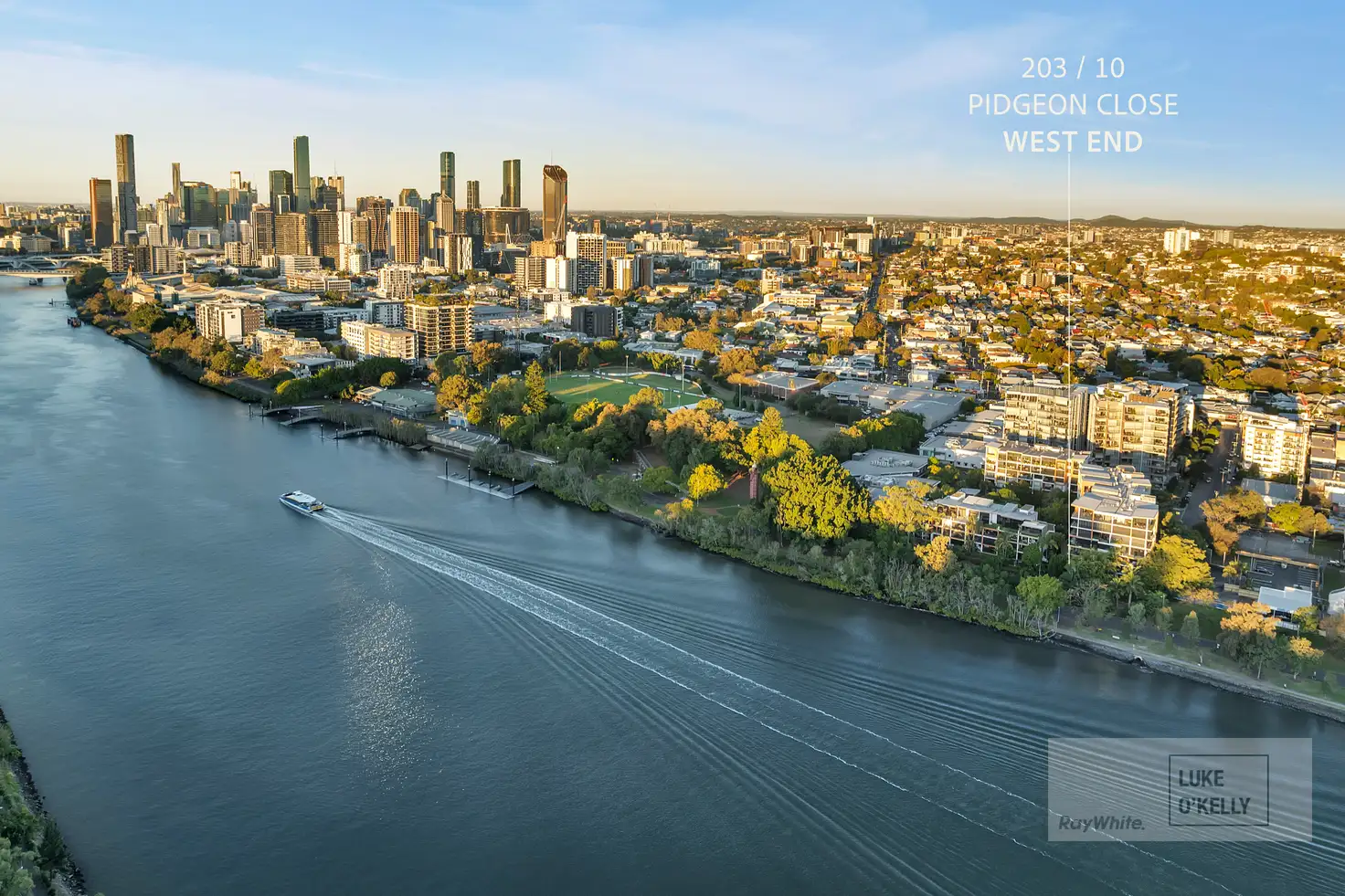 Main view of Homely apartment listing, 203/10 Pidgeon Close, West End QLD 4101