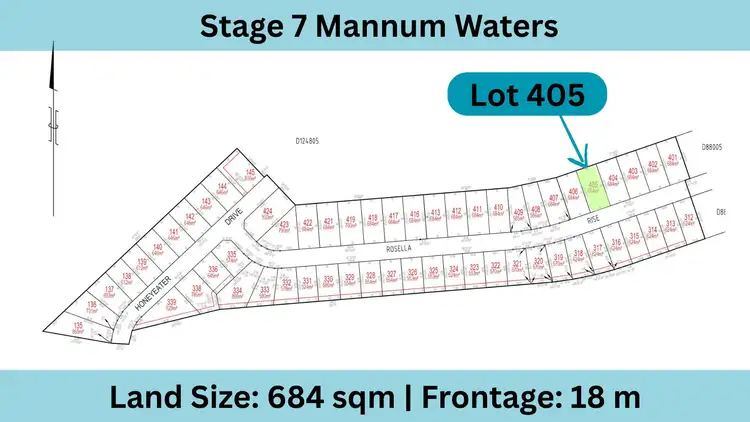 Fifth view of Homely land listing, LOT 405 Rosella Rise, Mannum SA 5238