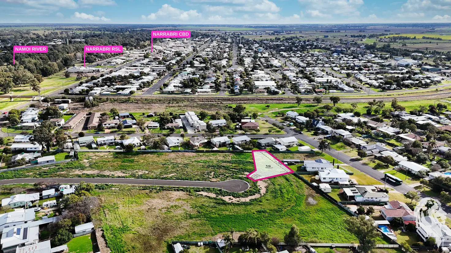 Main view of Homely land listing, 17 Brooks Close, Narrabri NSW 2390