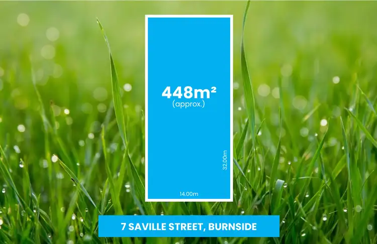 Main view of Homely land listing, 7 Saville Street, Burnside VIC 3023