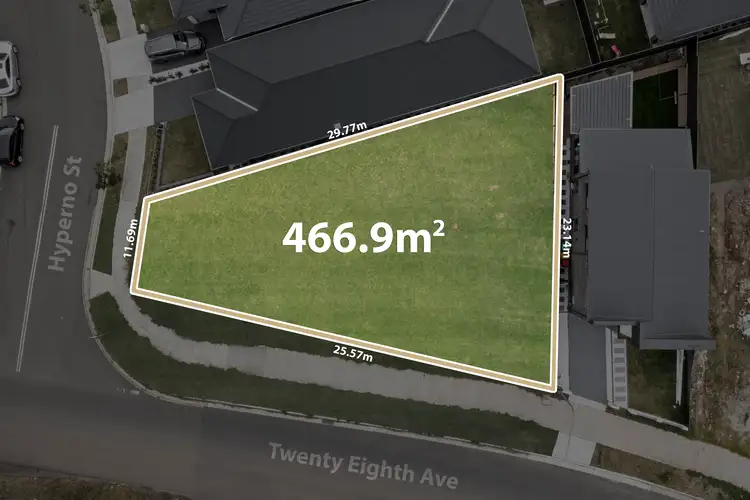 Main view of Homely land listing, 1 Hyperno Street, Austral NSW 2179