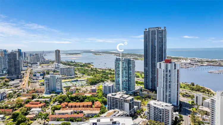 Second view of Homely apartment listing, 808/6 Aqua Street, Southport QLD 4215