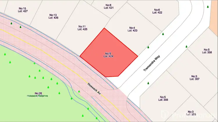 Main view of Homely land listing, Address available on request