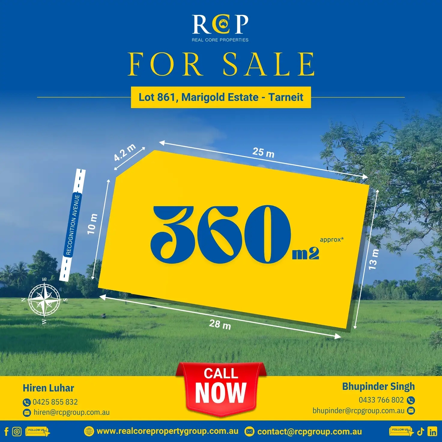 Main view of Homely land listing, LOT 861, 24 Recognition Avenue, Tarneit VIC 3029