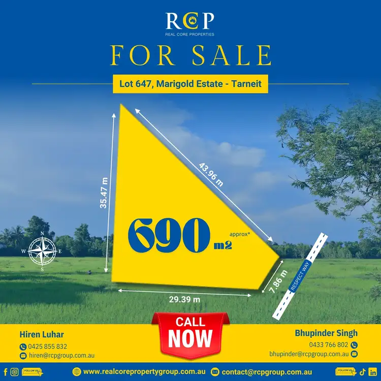 Main view of Homely land listing, LOT 647, 53 Respect Way, Tarneit VIC 3029