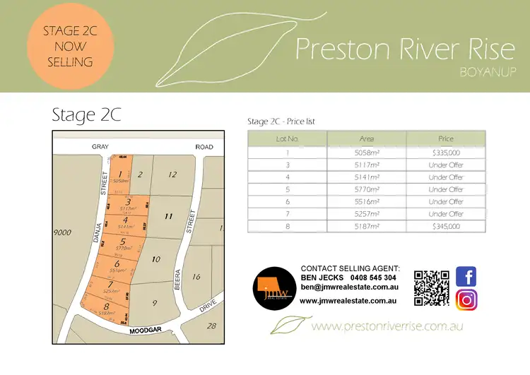 Second view of Homely land listing, Stage 2C Preston River Rise, Boyanup WA 6237