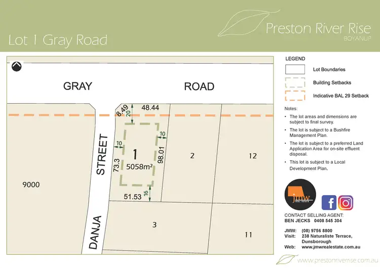 Sixth view of Homely land listing, Stage 2C Preston River Rise, Boyanup WA 6237