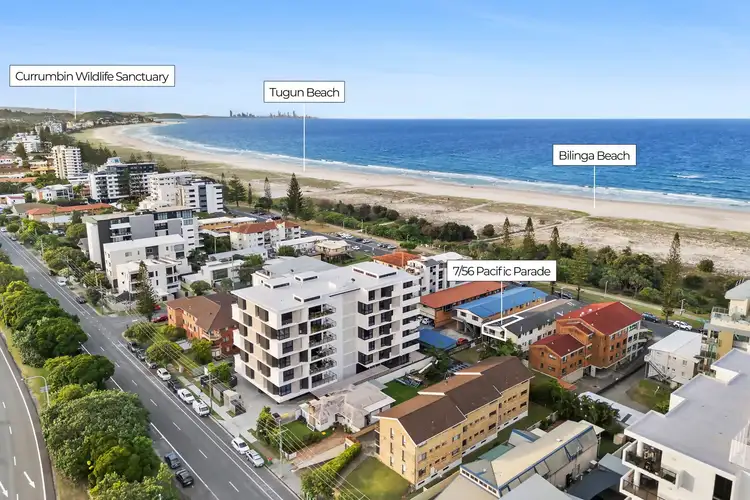 Second view of Homely unit listing, 7/56 Pacific Parade, Bilinga QLD 4225