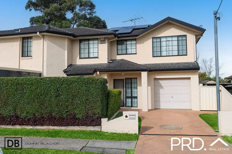 Main view of Homely semi-detached listing, 21 Park Road, East Hills NSW 2213