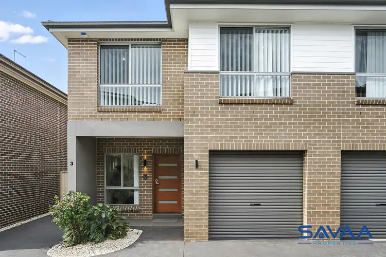 Second view of Homely townhouse listing, 3 Playford Glade, Quakers Hill NSW 2763