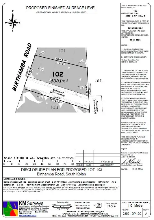Second view of Homely land listing, Proposed Lot 102 Birthamba Road, South Kolan QLD 4670