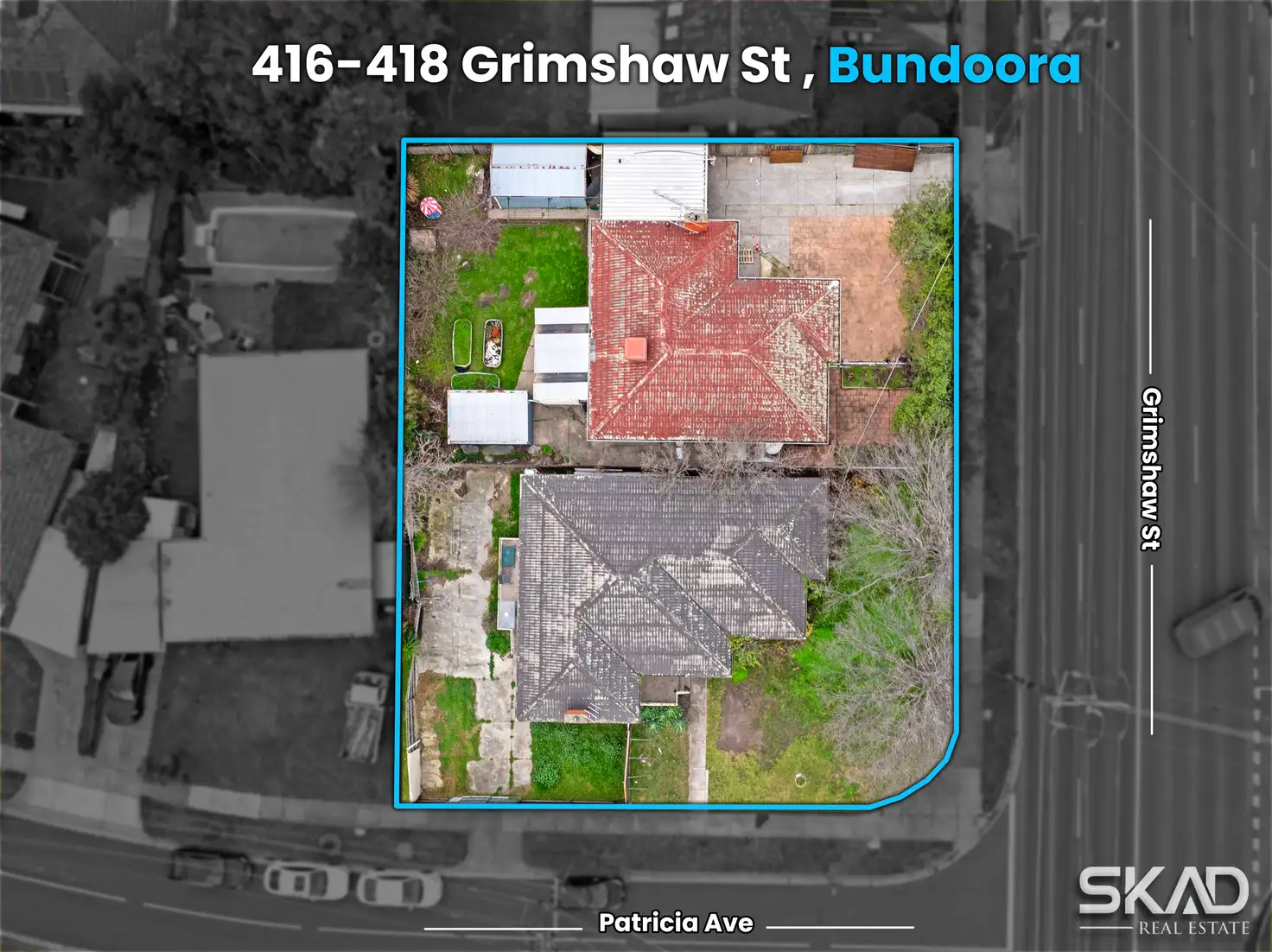 Main view of Homely house listing, 416-418 Grimshaw Street, Bundoora VIC 3083