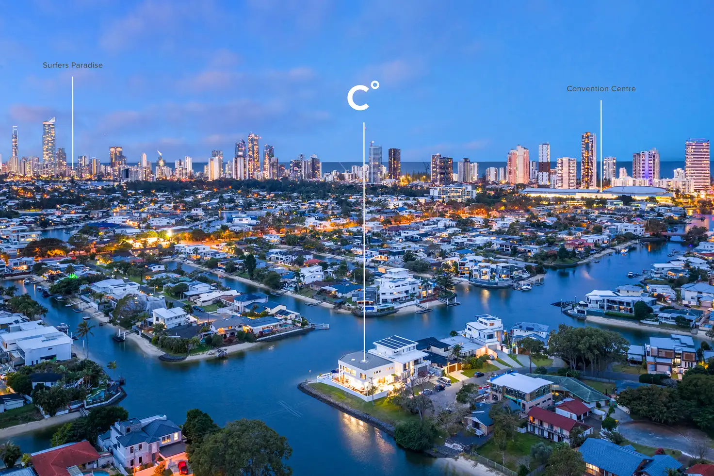 Main view of Homely house listing, 52 Clear Island Road, Broadbeach Waters QLD 4218