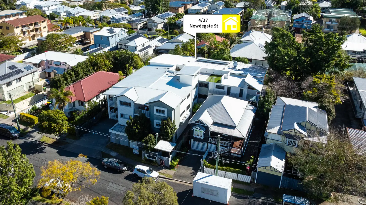 Main view of Homely unit listing, 4/27 Newdegate Street, Greenslopes QLD 4120